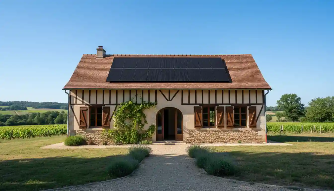 Installation de Panneaux Solaires à Saint-Aubin-de-Médoc, Les Quatre Chemins